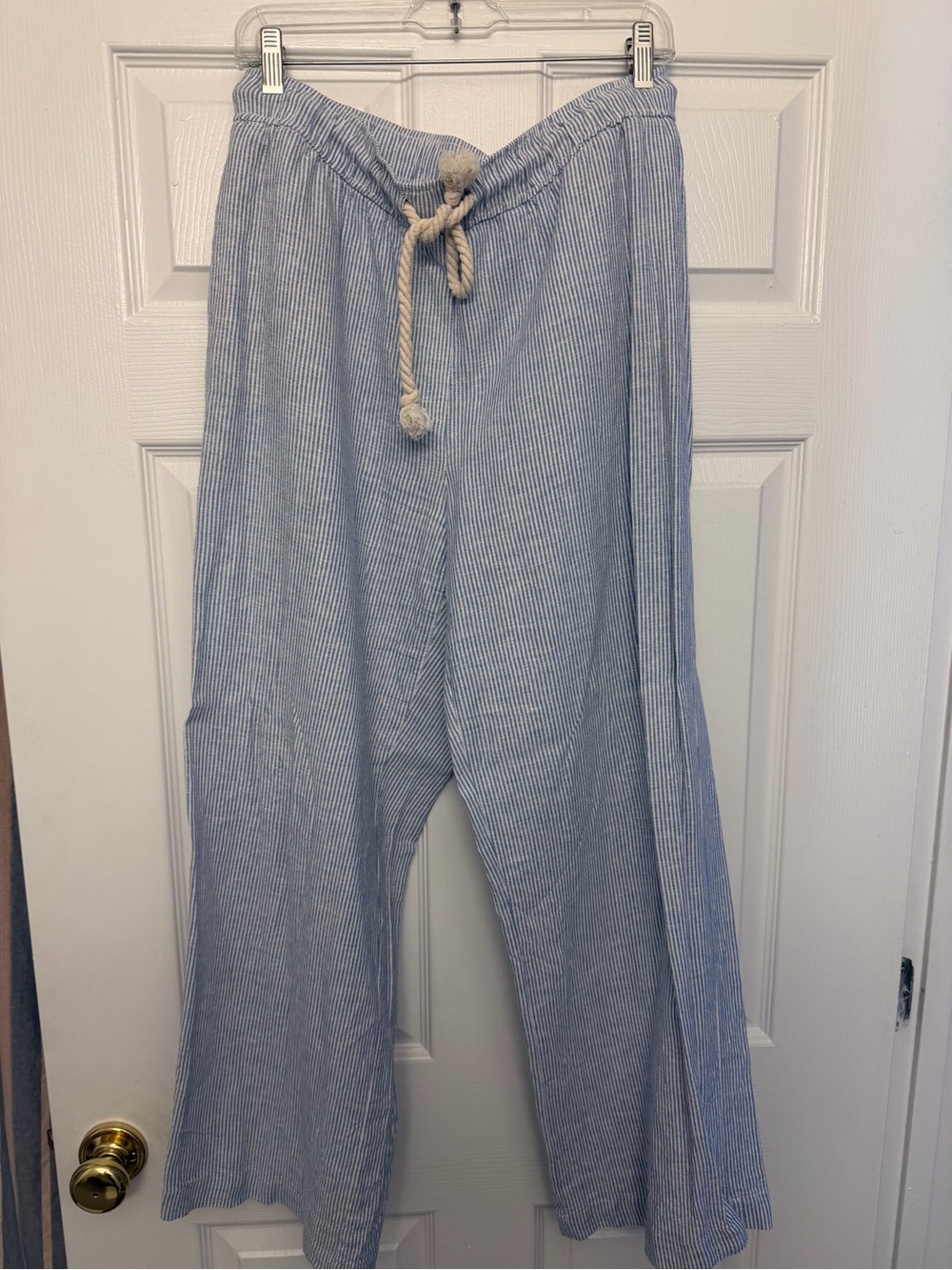 Pinstripe House of Harlow pants